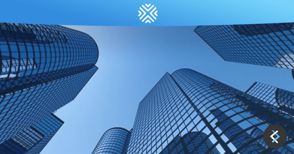 cribz logo above city building