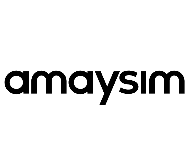 amaysim logo in black