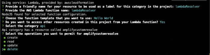 Lambda Resolver