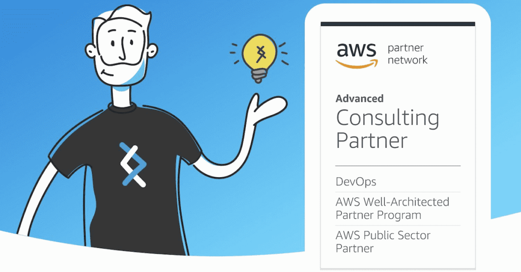 aws advanced consulting partner aws public sector badge